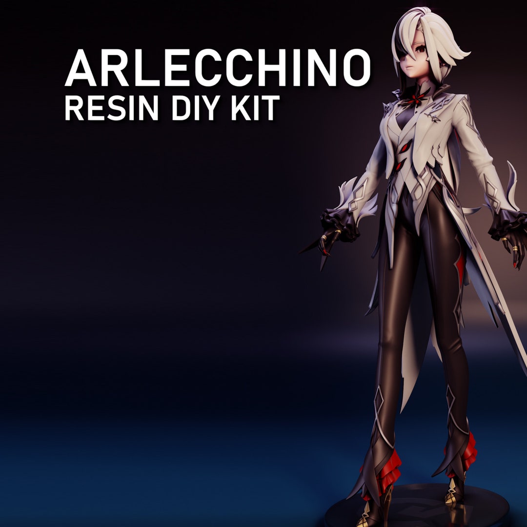アルレッキーノ レジン DIY フィギュアキット - GRAYWORLDCORP