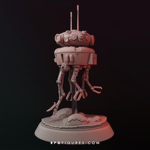 Viper Probe Droid 28 mm Scale Sci-Fi Roboter Figuren Droids Resin Minis für Wargames Legion Kompatibel