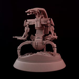 Droideka 28 mm Maßstab Sci-Fi Roboter Figuren Droiden Harz Minis für Wargames Legion Kompatibel