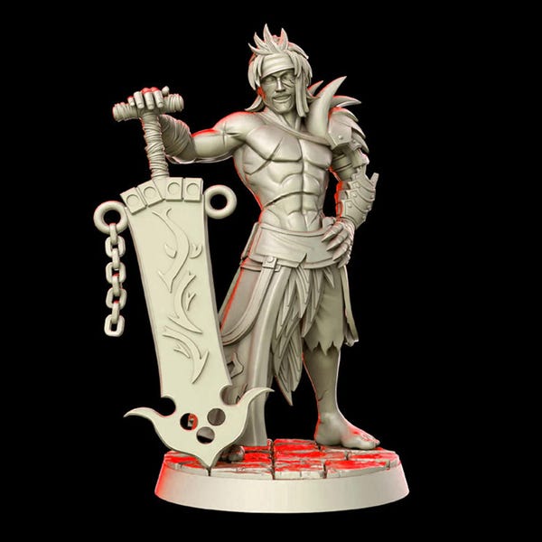 Jecht - 32mm Base Tabletop Resin Miniature
