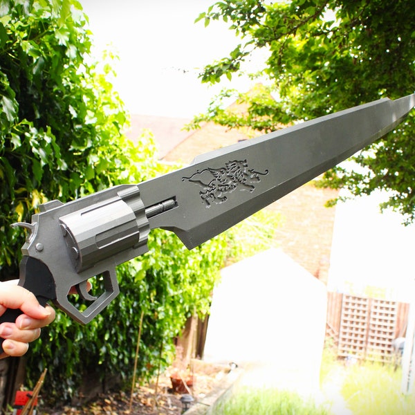 Gunblade - Squall Cosplay FFVIII - Kaptenr Design - 3D Printed Costume Accessory