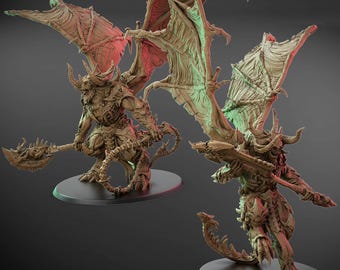 Arch Destroyers 100mm Oval Base Dark Legion Resin Tabletop Miniatures