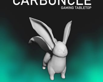Carbuncle Miniature Model (32mm Base) - FF Style Tabletop RPG Dungeons and Dragons Endwalker Summoner