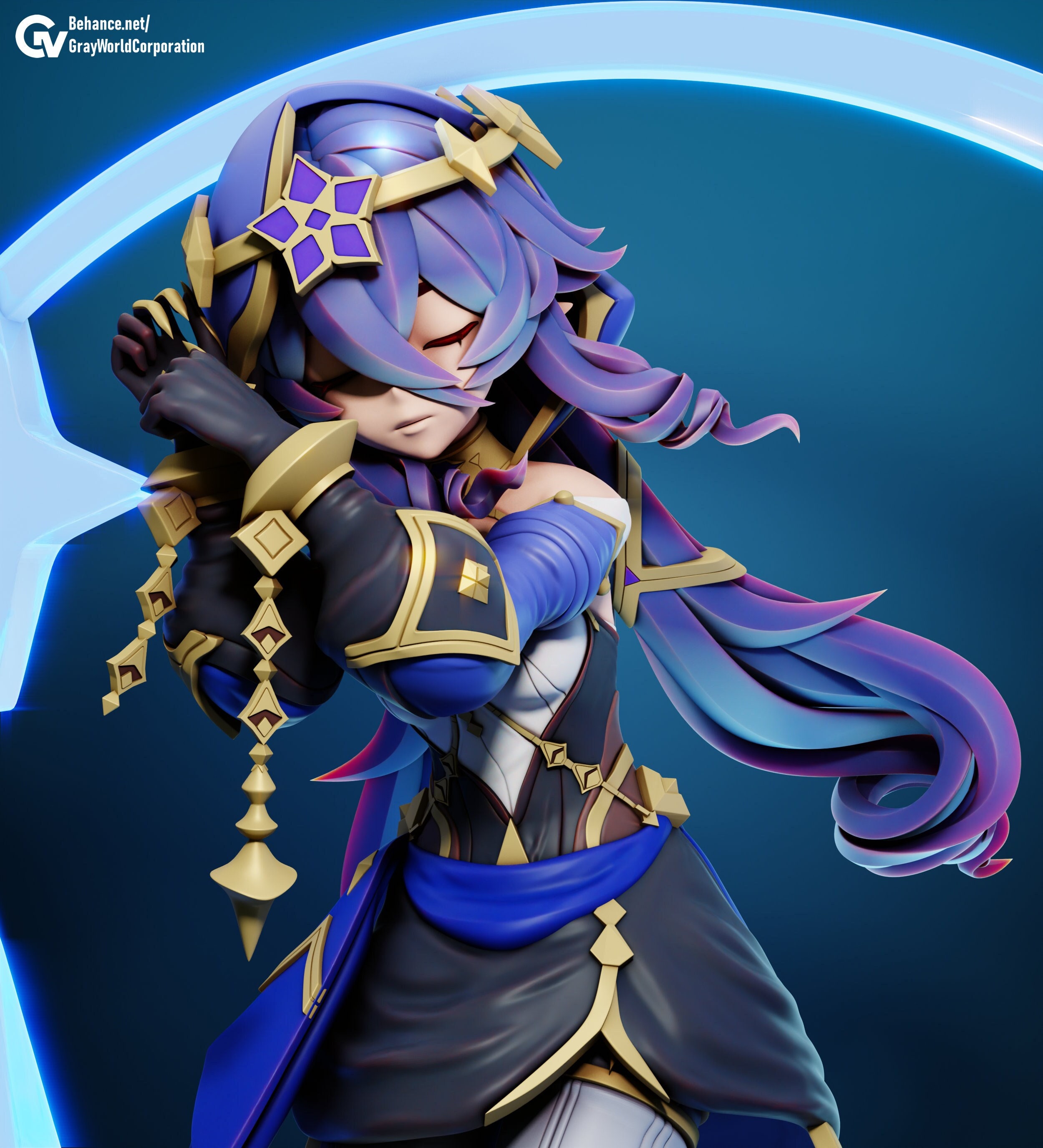 原神 レイラ ガレージキット レイラ レジン DIY フィギュアキット - GRAYWORLDCORP - *未塗装* - 原