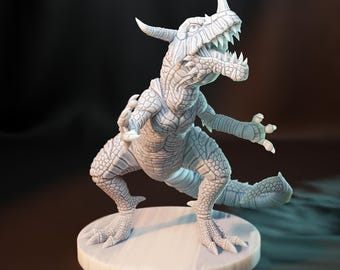Figurine Digimon Greymon / Metalgreymon – Bandai Vintage – Transformable Et Complet