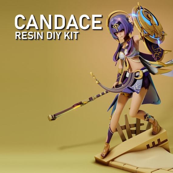 Candace Wave Resin DIY Figure Kit - GRAYWORLDCORP - *UNPAINTED