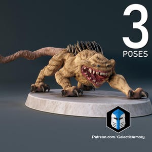 Nexu セット 28 mm 1:48 スケール SF ビースト フィギュア クリーチャー 樹脂 ミニ ウォーゲーム レギオン用 互換性あり