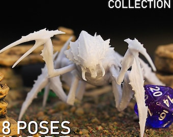 Termanoid Warrior Miniature | 3D Printed Alien Creature Model for 28mm–32mm Wargames & Sci-Fi Tabletop RPGs