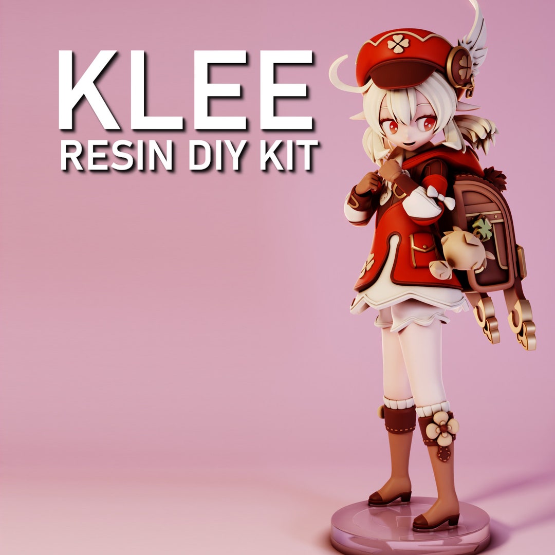 Klee Resin DIY Figure Kit GRAYWORLDCORP - *UNPAINTED* - Genshin