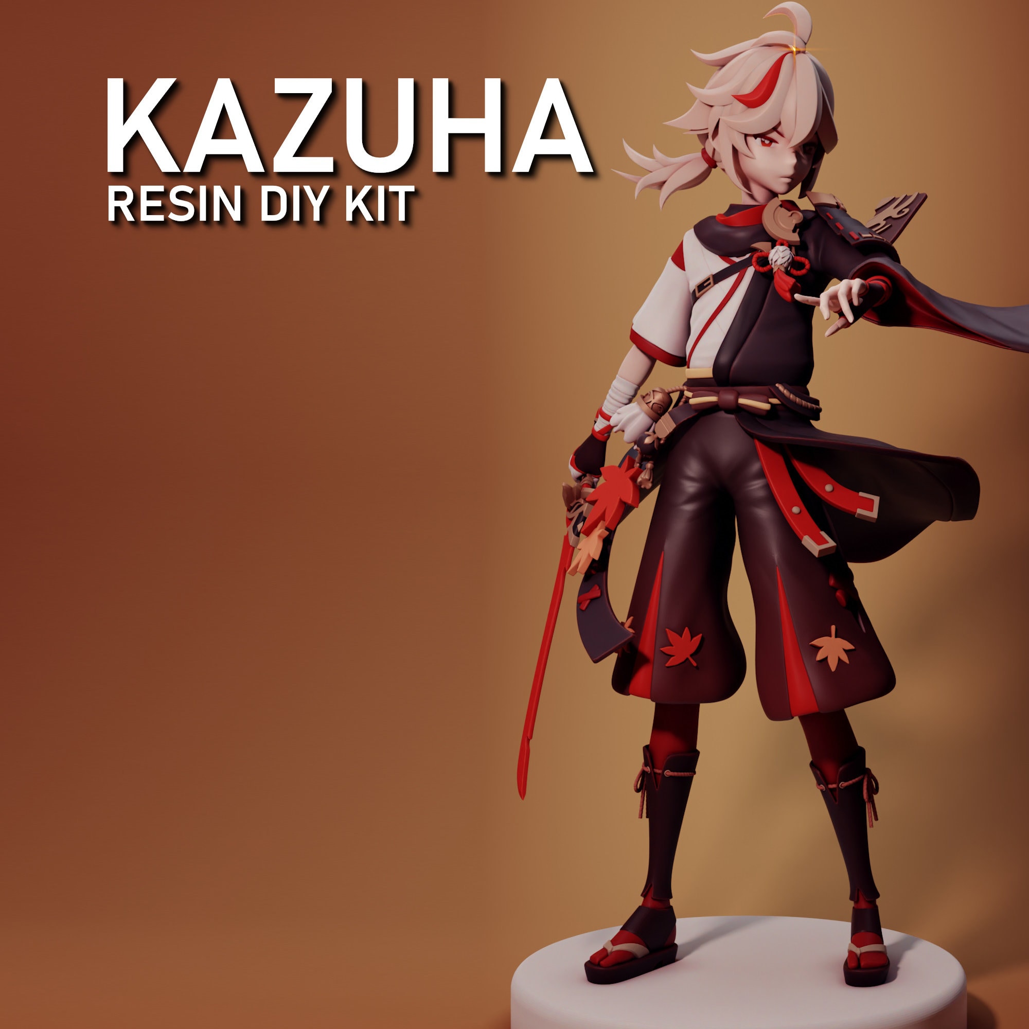 Kazuha Resin DIY Figure Kit - GRAYWORLDCORP - *UNPAINTED
