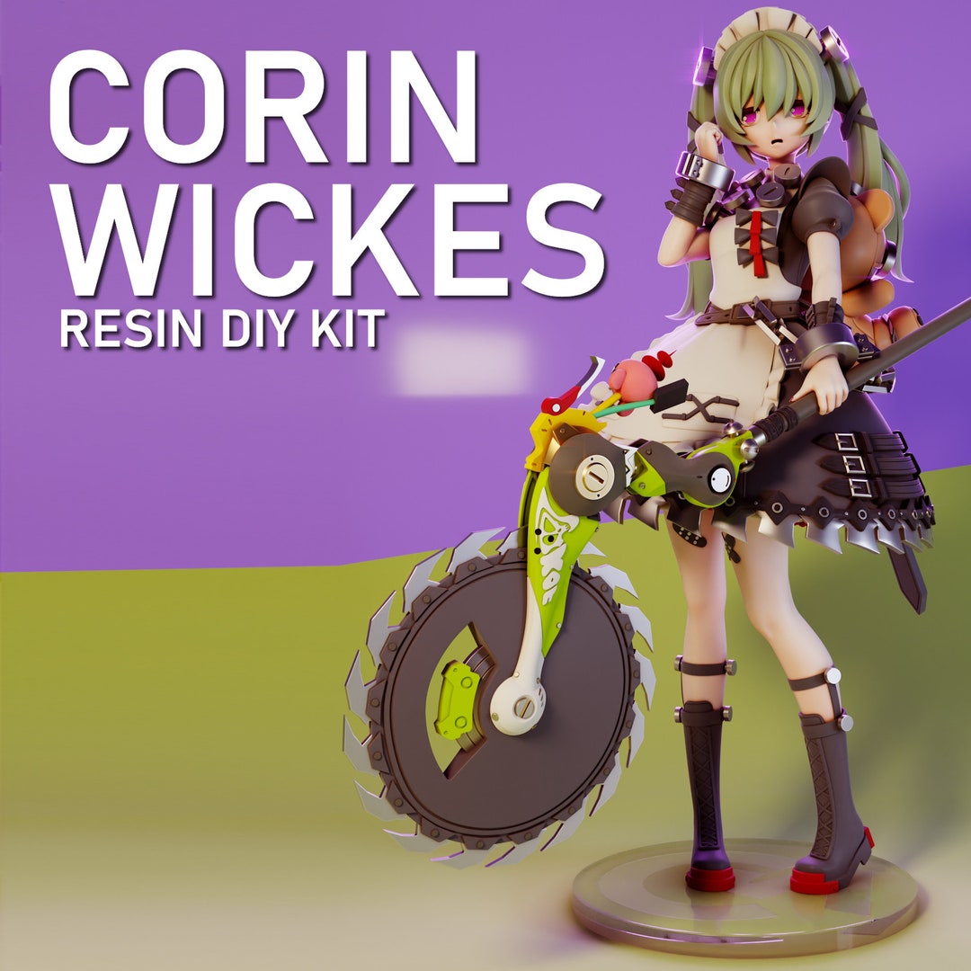 Corin Wickes Resin DIY Figure Kit GRAYWORLDCORP *UNPAINTED* Zenless  Zone Zero Model