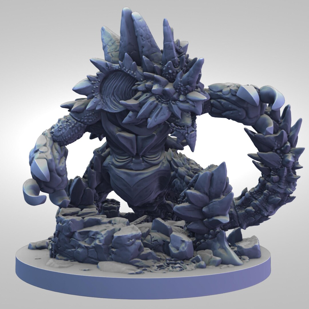 ニダキング - 50 mmベース | 怪獣モン ドラゴン リザード | リアルな