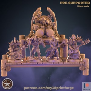 Stage Lvl70ETC (STAGE ONLY) - My3dPrintForge - Tabletop Dungeons and Dragons Wargaming Minis