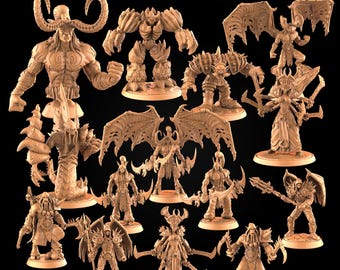 Black Temple Collection Tabletop Wargaming Miniatures