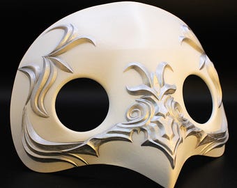 Máscara antigua - Cosplay con correa elástica - Kits de bricolaje también disponibles.