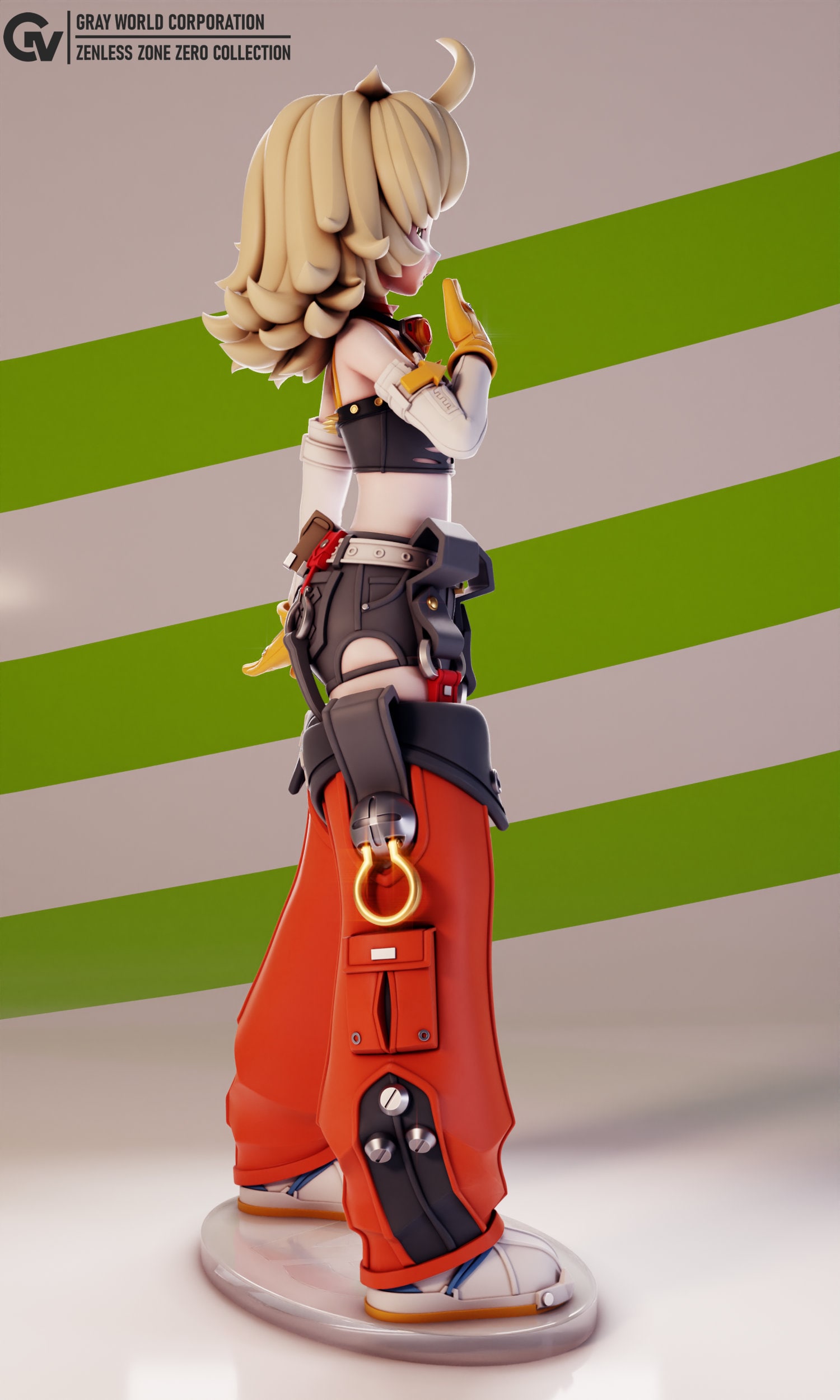 Piper Wheel Resin DIY Figure Kit - GRAYWORLDCORP - *UNPAINTED