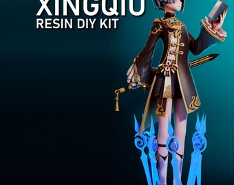 Xingqiu Resin DIY Figure Kit - GRAYWORLDCORP - *UNPAINTED