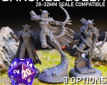 Banshee Queen Miniature | Spectral Undead Sorceress for DnD Wargames