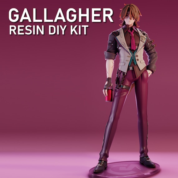 ギャラガー レジン DIY フィギュアキット - GRAYWORLDCORP - *未塗装