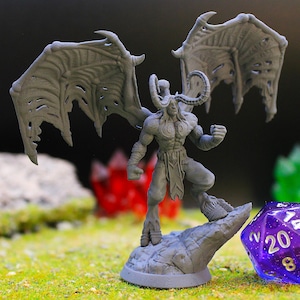 Demon Within - 4 Poses Available - Tabletop Scale - My3dPrintForge - Tabletop Dungeons and Dragons Wargaming Minis