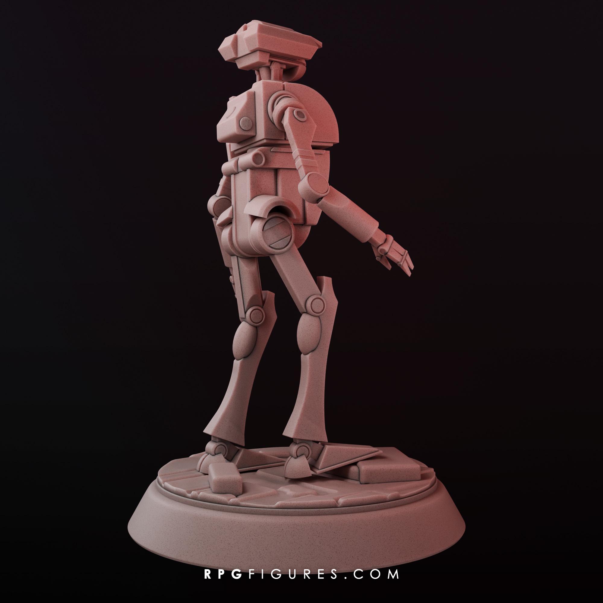 Tactical Droid 28mm Scale Sci-fi Robot Figures Droids Resin Minis for ...