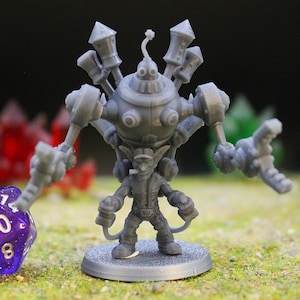 Gazzil - 4 Poses Available | 3D Printed Goblin Adventurer Miniatures | 28–32mm Fantasy Resin Figures