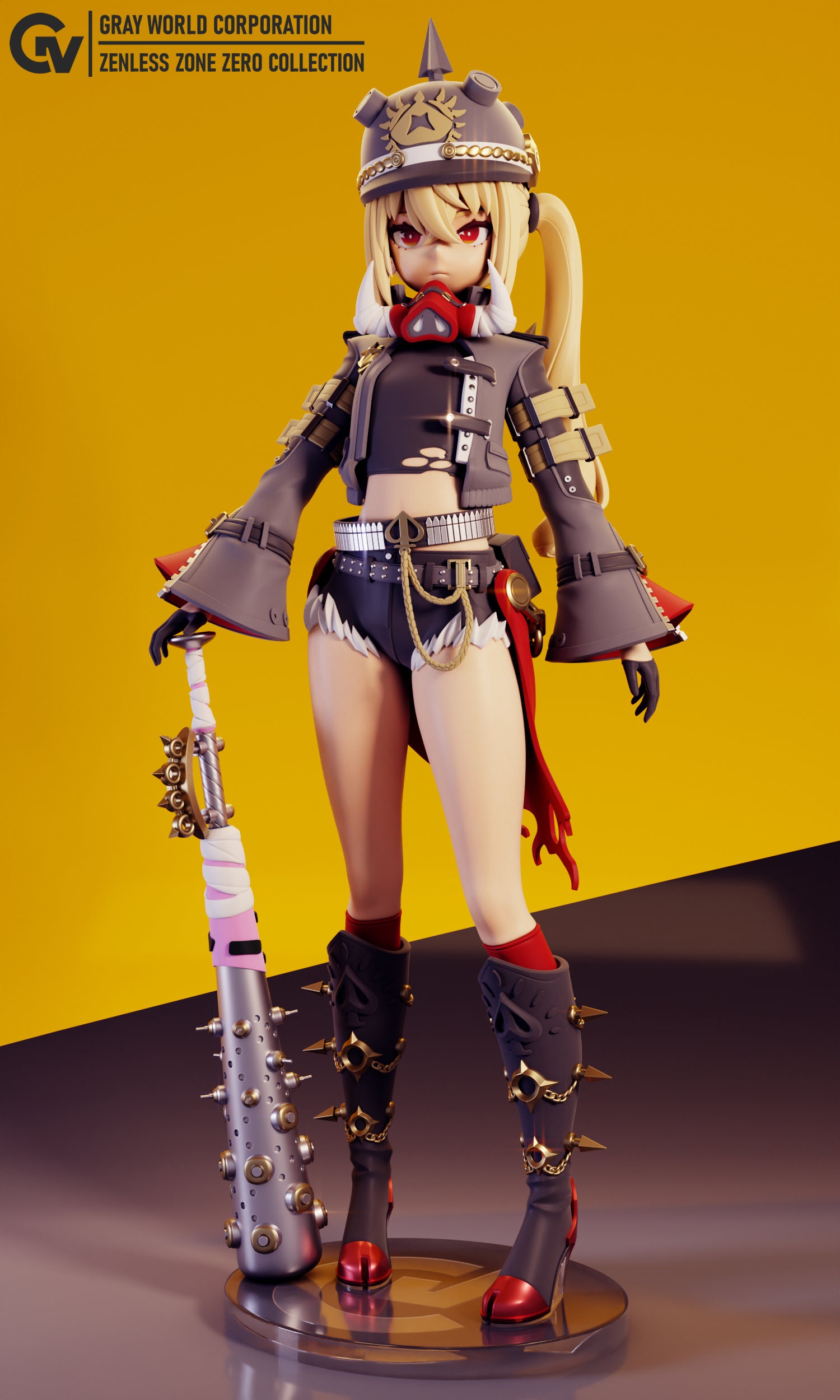 ZONE☆ミニフィギュア ルチア・デ・モンテフィオ レジン DIY フィギュアキット