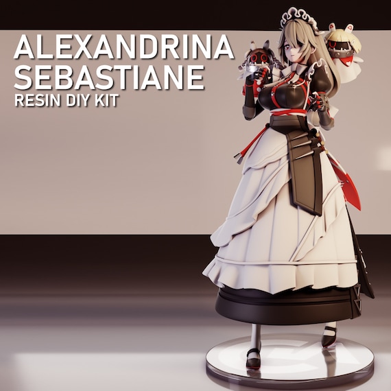 ●【Artist Proof】 Lady Caleria Alexandrina Sebastiane Resin DIY Figure Kit - GRAYWORLDCORP