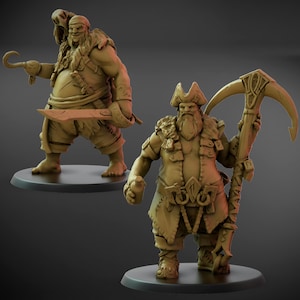 Tale Eater Set B 50mm Base Sons of the Everfeast ClayBeastCreation Tabletop Dungeons and Dragons Grimdark Fantasy Minis