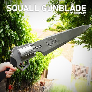 Gunblade - Squall Cosplay FFVIII - Kaptenr Design - 3D Gedrucktes Kostümzubehör