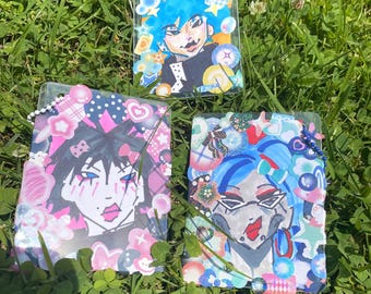 Toploader keychain + art commisison / custom