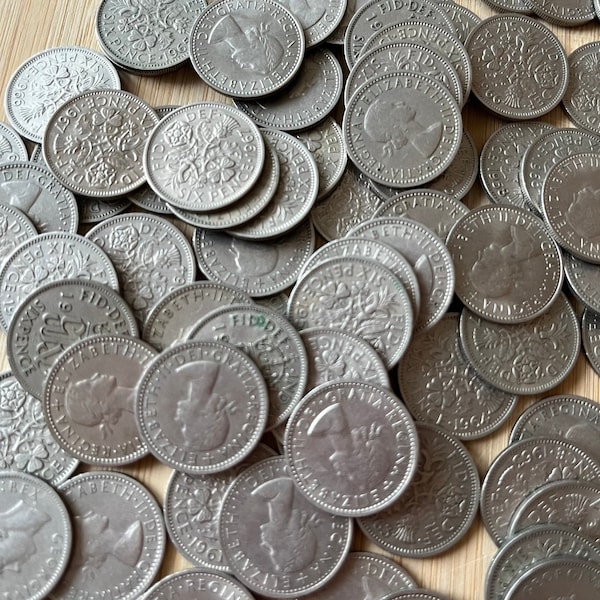 Lucky Sixpence Coins (1953 - 1967)