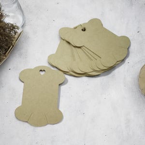 Carte d'emballage | Cartes de fil | cartes en laine | Cartes en papier kraft