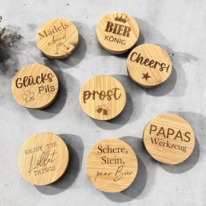 Round bottle opener | Various variants | Bottle opener | Gift