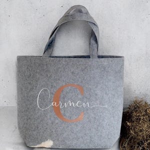Felt bag | Tote bag | Gift | Personalized bag