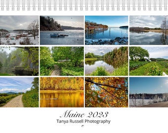 2023 Calendar Maine Landscape Photography