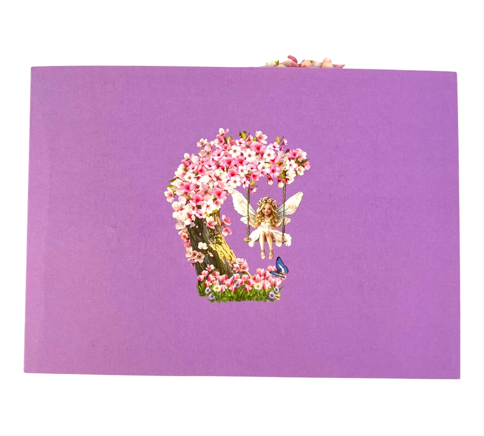 3D Pop up Card Fairy Sakura Birthday Mothers Day Irish Ireland ...