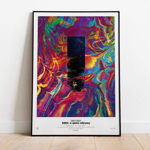 2001 A Space Odyssey Poster - Space Odyssey Movie Poster - Space Odyssey Wall Art - Home Decor - Gift