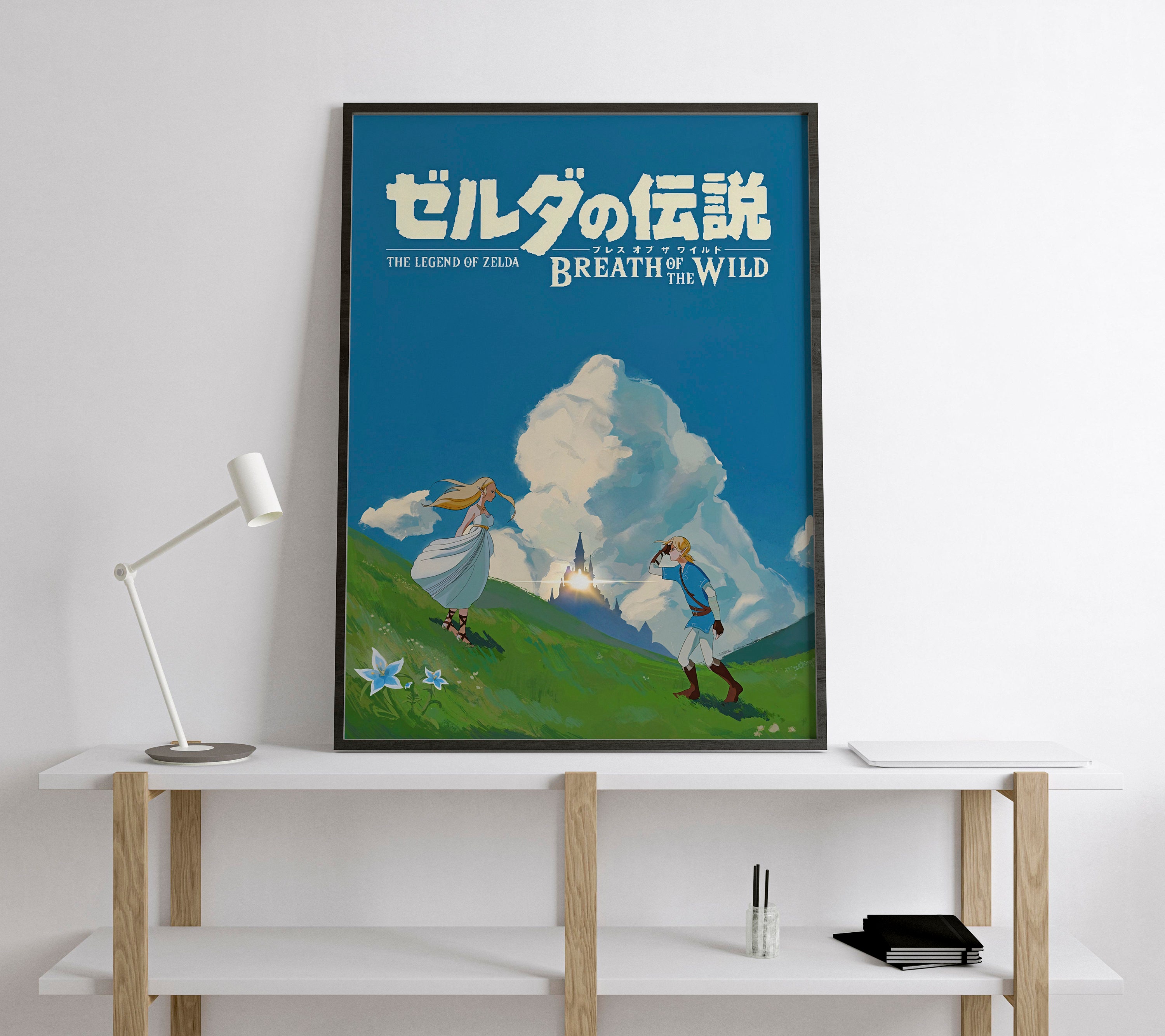 Discover L'affiche De La Légende De Zelda Souffle De Sauvage  