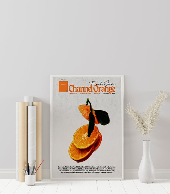 Frank Ocean Poster, Frank Ocean Channel Orange Poster Frank Ocean Poster, Frank Ocean Channel Orange Poster
