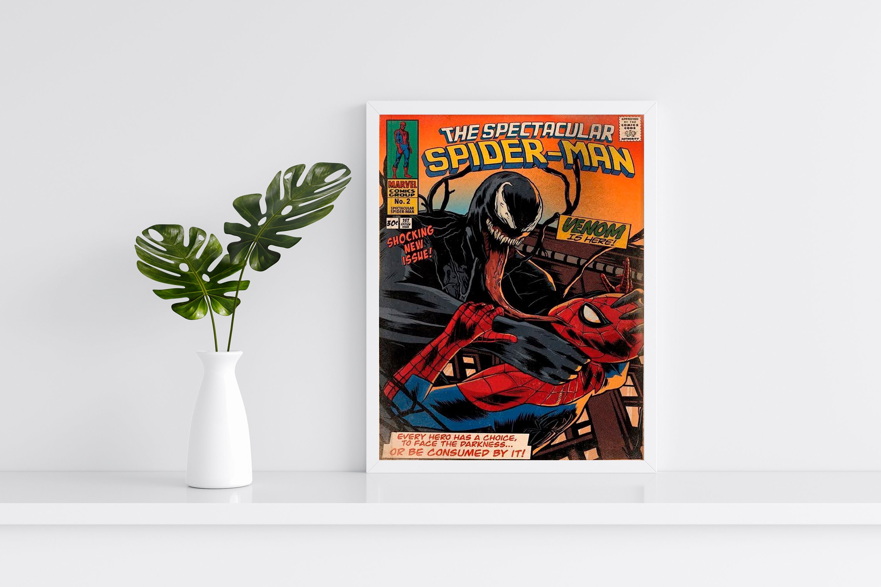 Marvel スパイダーマン ヴェノム マーベル ポスター bng mondo
