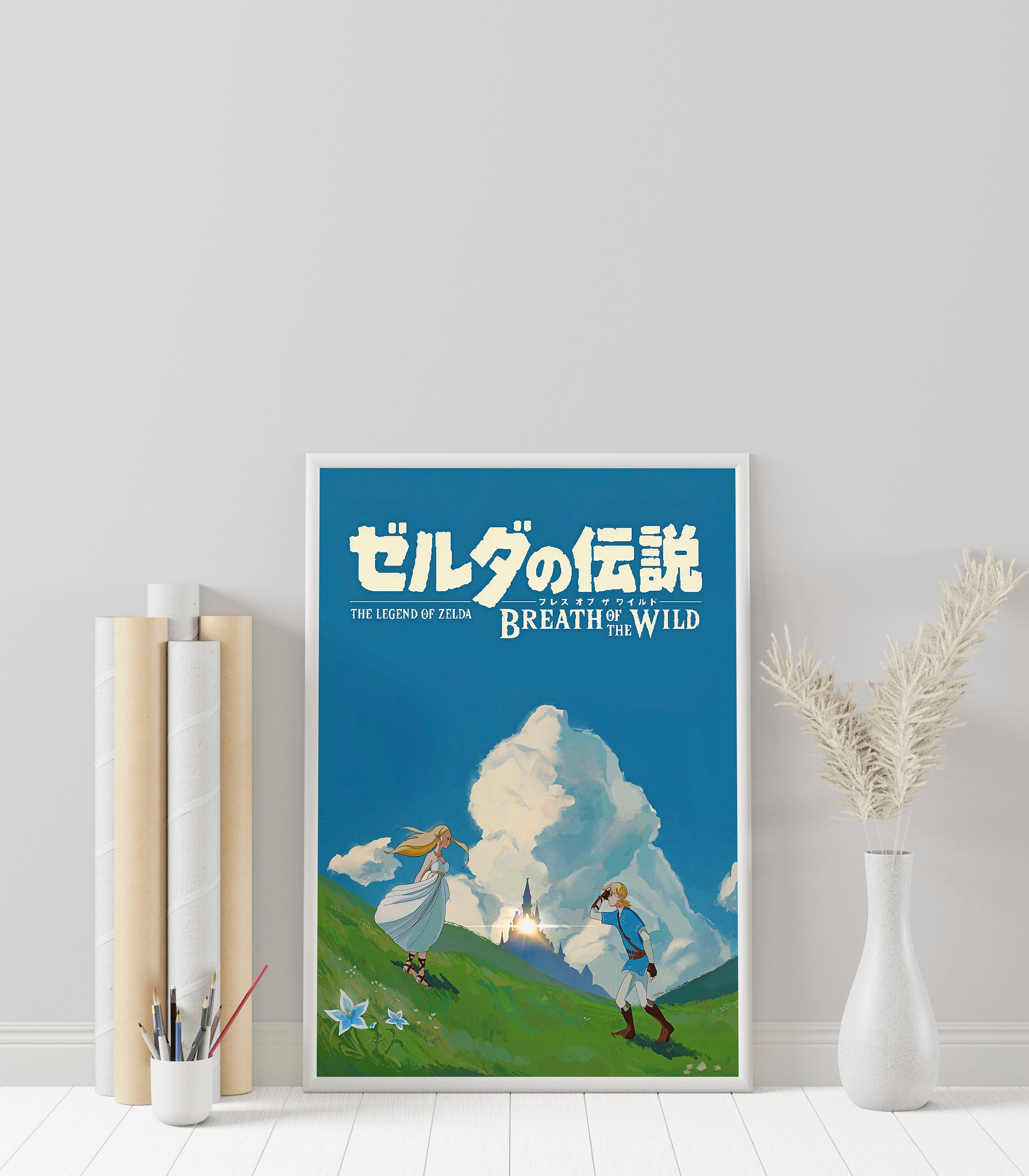 Discover L'affiche De La Légende De Zelda Souffle De Sauvage  