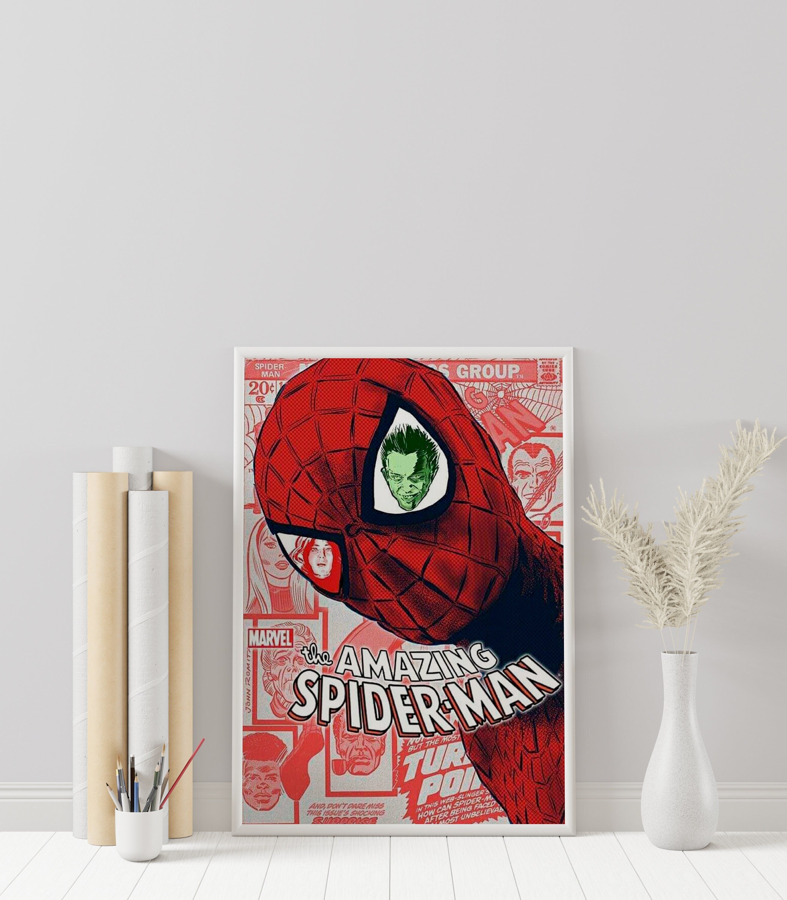 Marvel Comics Pack Posters Spider-Man Retro 61 X 91 Cm (5) - Cadre, toile  et affiche - Achat moins cher