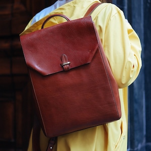 Leather Backpack, Handmade Backpack, Leather Bag, Leather Rucksack, Vintage Backpack, Backpack, Womens Backpack, mans backpack