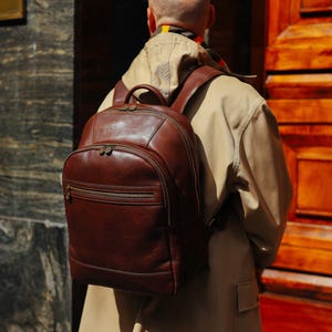 Leder Rucksack, Handgemachter Rucksack, Ledertasche, Leder Rucksack, Vintage Rucksack, Rucksack, Damen Rucksack, Herren Rucksack