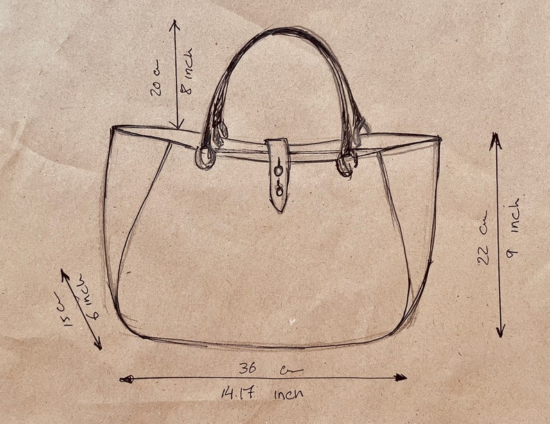 leather bag, handmade leather bag, handbag, woman leather bag, elegant leather bag, made in Italy handbag 画像 7