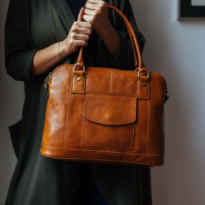 Ledertasche, handgemachte Ledertasche, Handtasche, Frau Ledertasche, elegante Ledertasche, made in Italy Handtasche