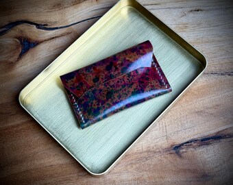 Cartera con solapa - Art Rocado Shell Cordovan
