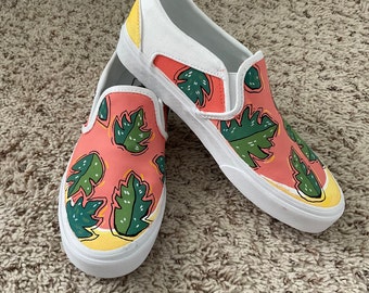 Vans Custom Shoes Painted shoes custom Graphic shoes