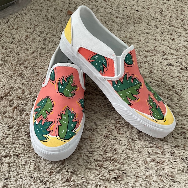 Vans Custom Shoes Etsy